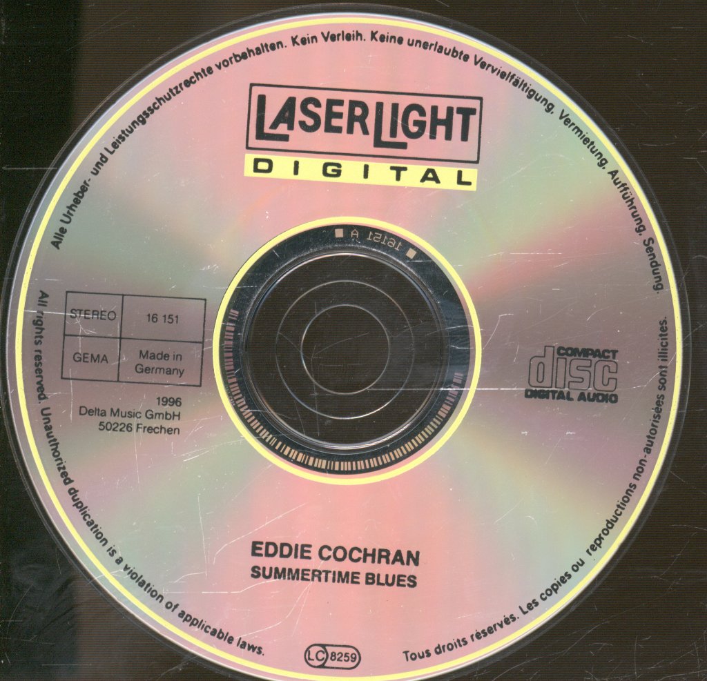Eddie Cochran - Summertime Blues - Cd