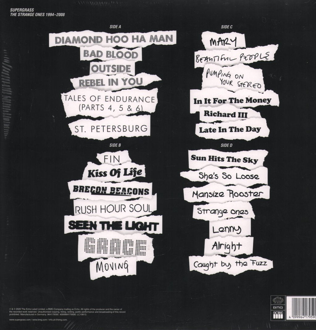 Supergrass - Strange Ones: 1994 - 2008 - Double Lp