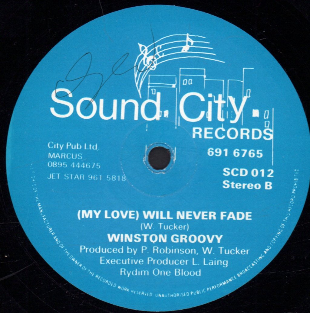 Winston Groovy - Living In A Dream - 7 Inch