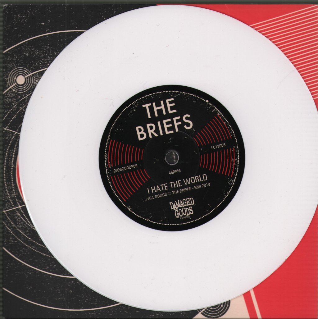 Briefs - I Hate The World - 7 Inch