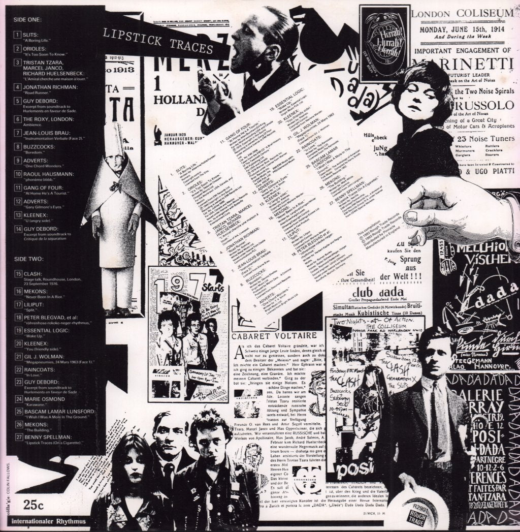 Various Artists - Lipstick Traces - Lp