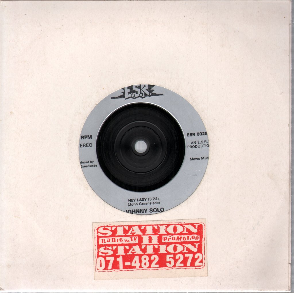 Johnny Solo - Hey Lady - 7 Inch
