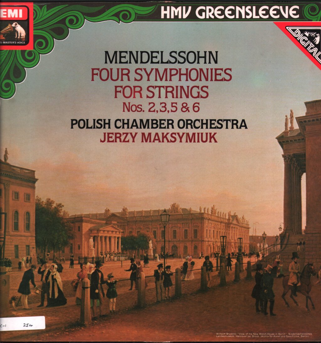 Jerzy Maksymiuk / Polish Chamber Orchestra - Symphonies For String Orchestra Nos 2, 3, 5 & 6 - Lp