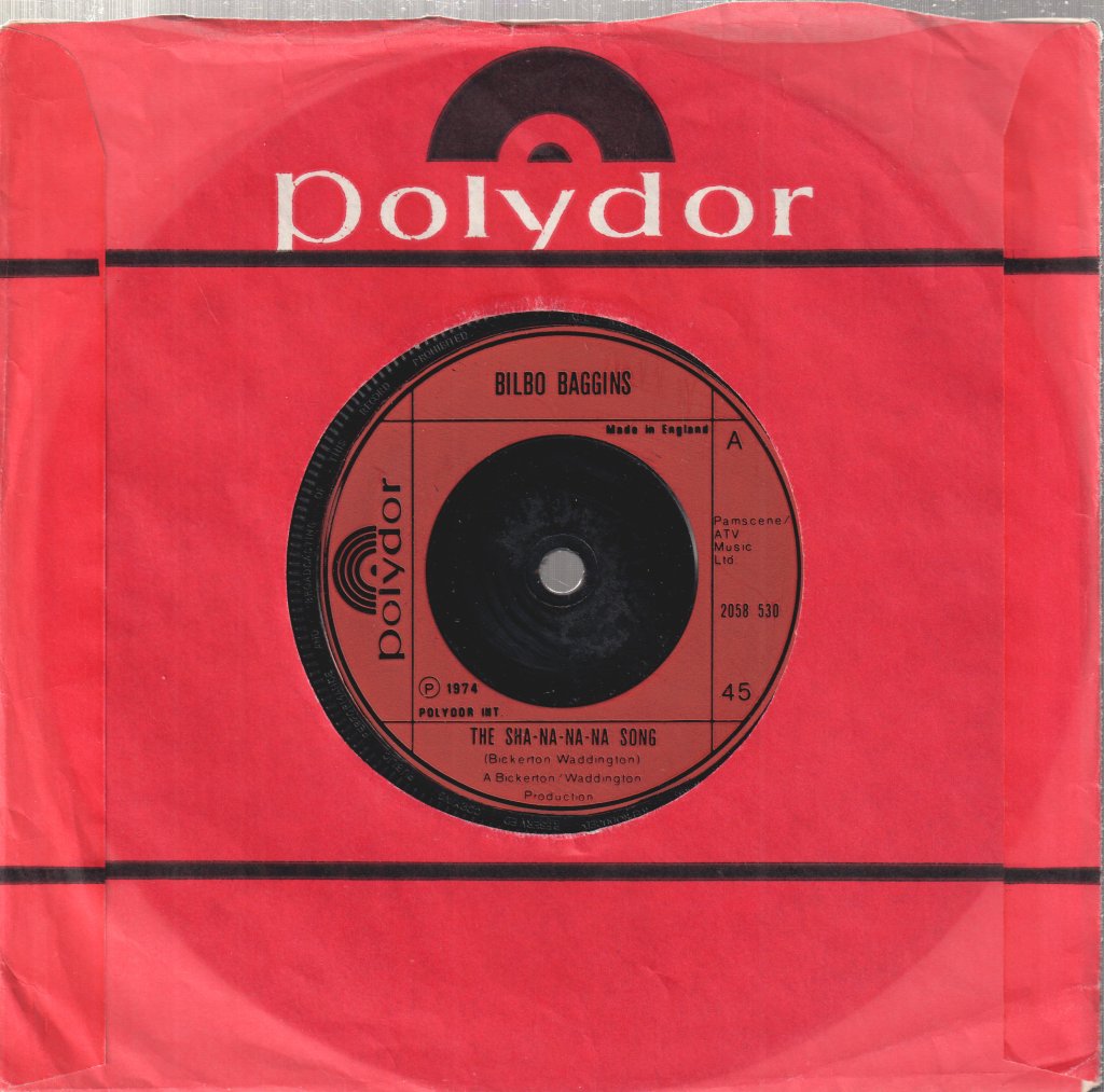 Bilbo Baggins - Sha-Na-Na-Na Song - 7 Inch