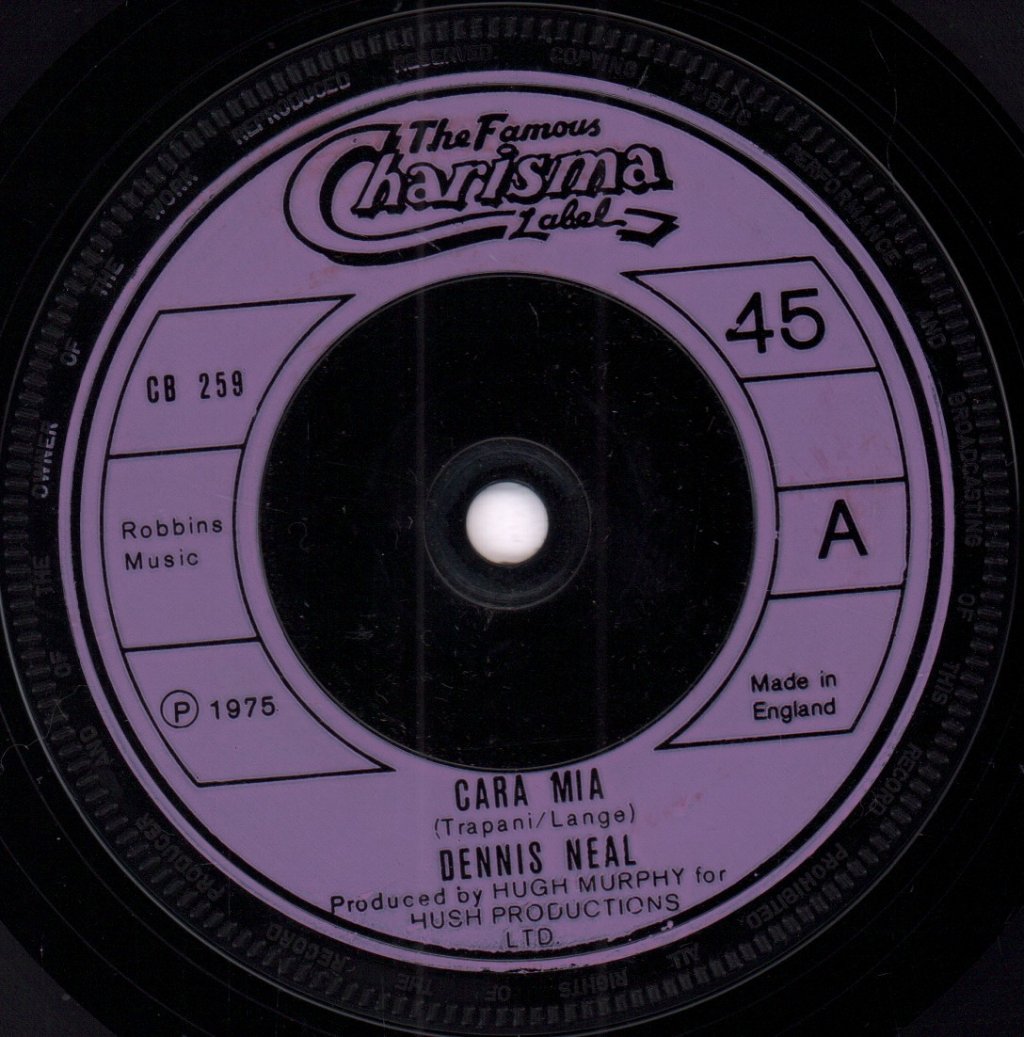 Dennis Neal - Cara Mia - 7 Inch