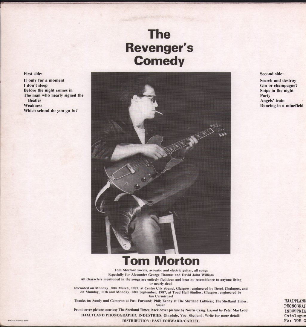 Tom Morton - Revenger's Comedy - Lp