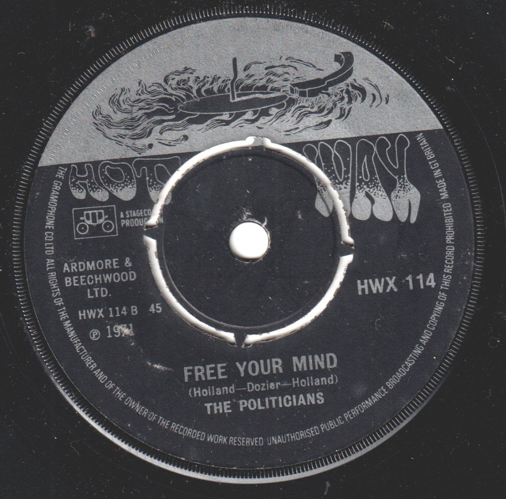 Politicians (70'S Group) - Love Machine - 7 Inch