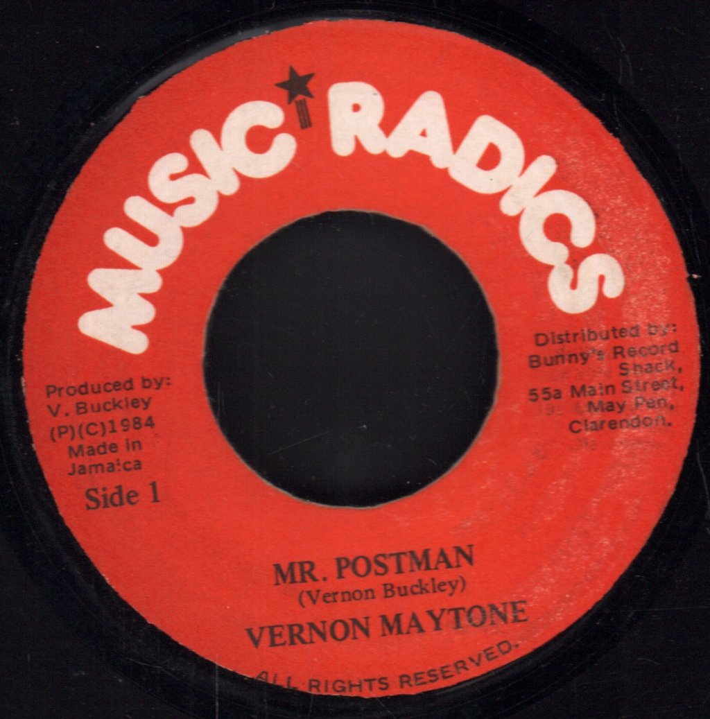 Vernon Maytone - Mr Postman - 7 Inch