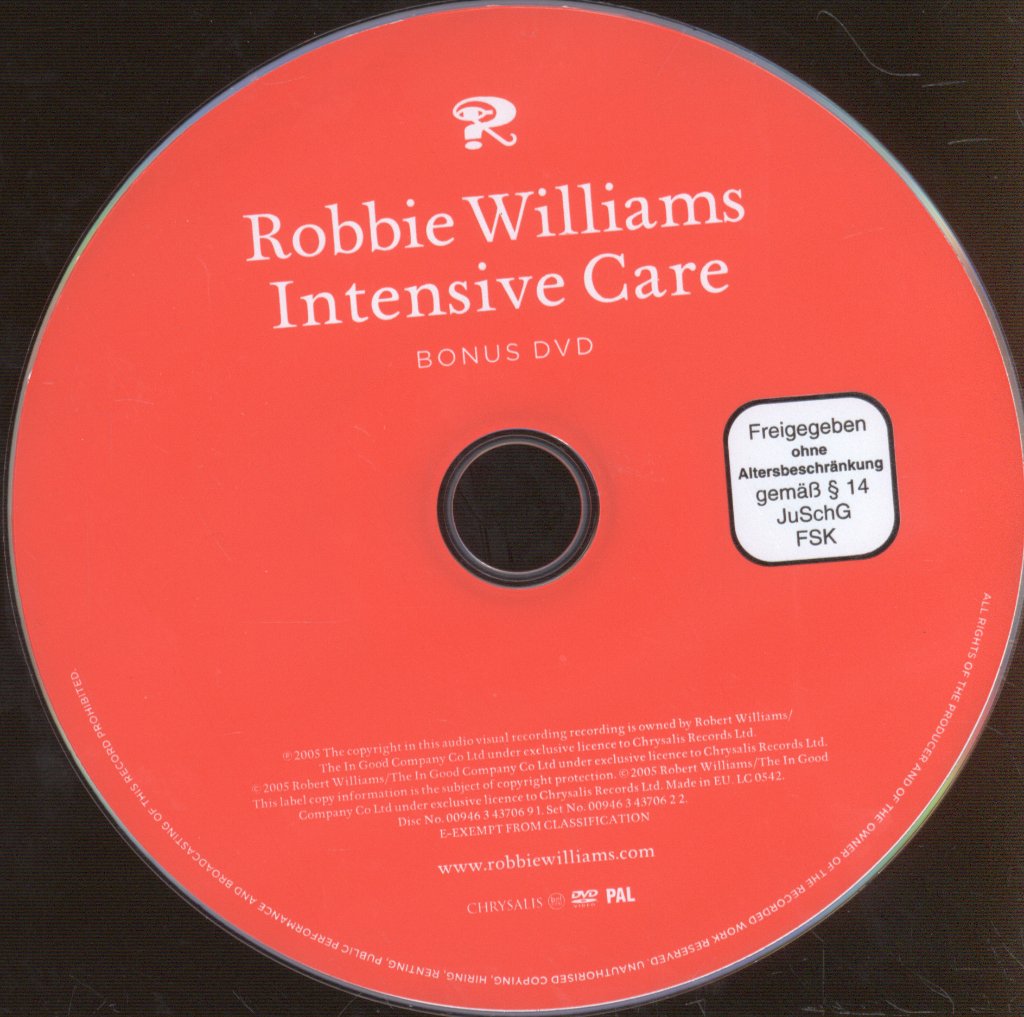 Robbie Williams - Intensive Care - Cd/Dvd