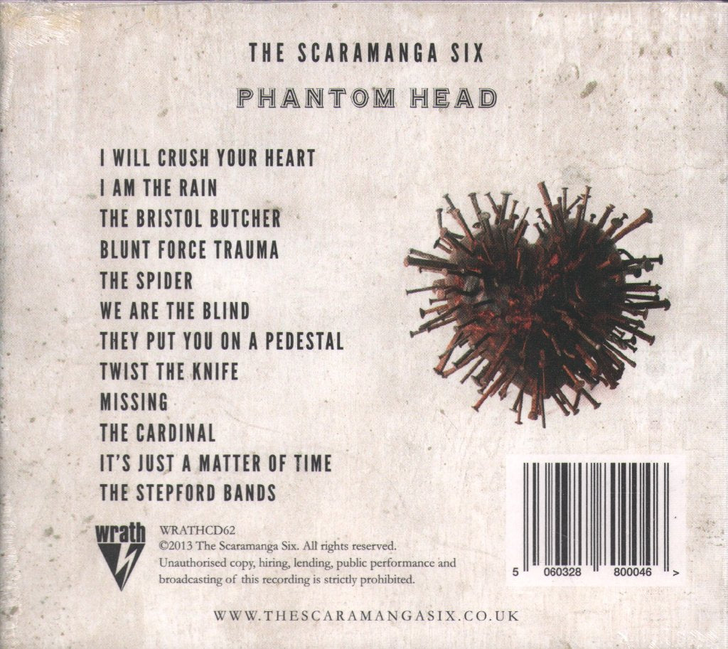 Scaramanga Six - Phantom Head - Cd