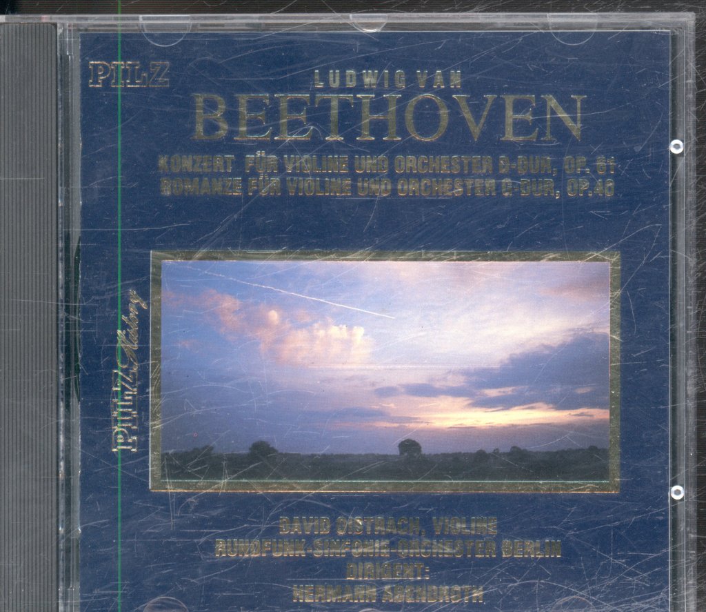 Hermann Abendroth - Beethoven - Konzert Für Violine Und Orchester D-Dur Op 61 - Cd