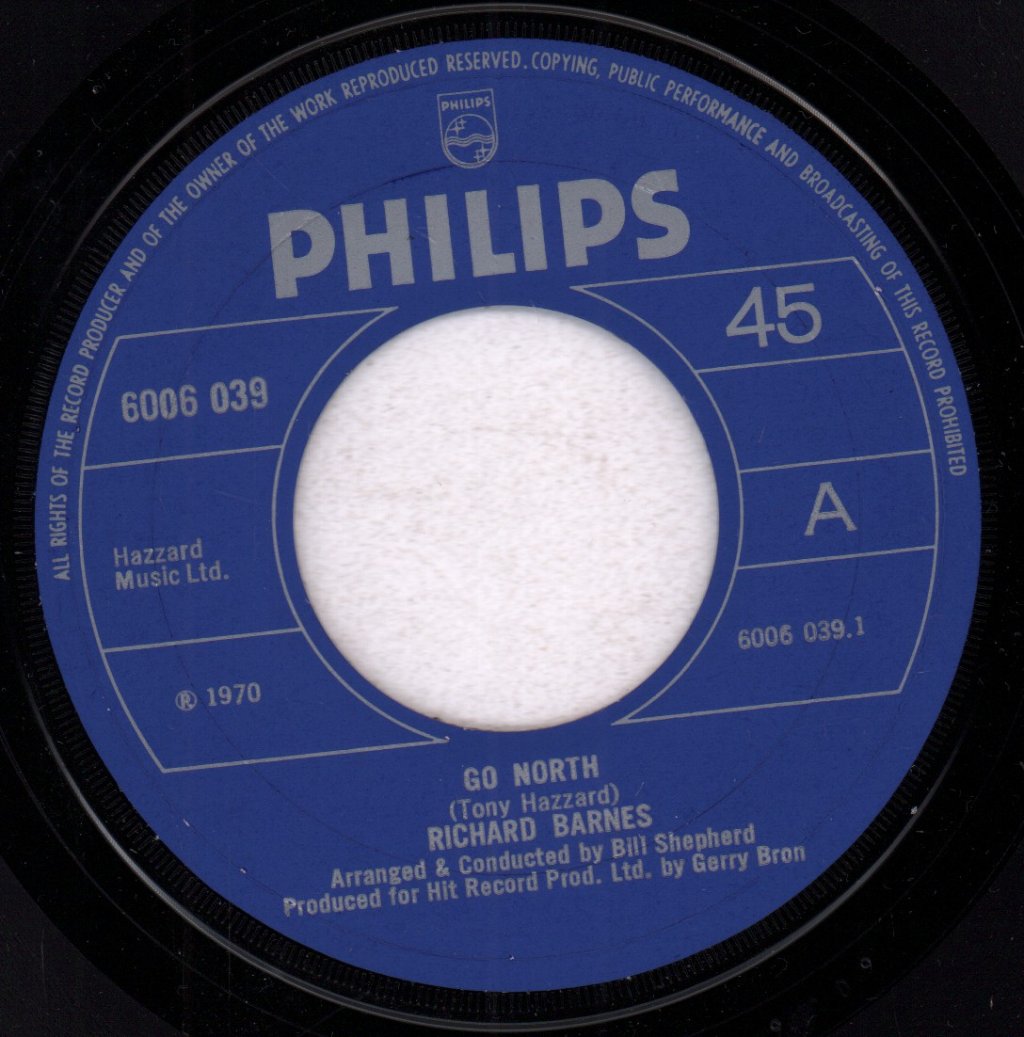 Richard Barnes - Go North - 7 Inch