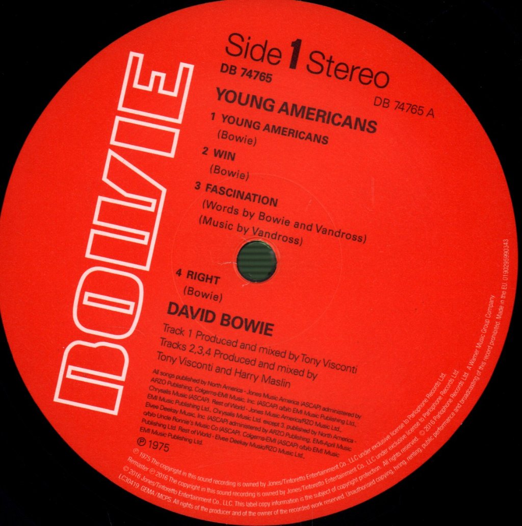 David Bowie - Young Americans - Lp