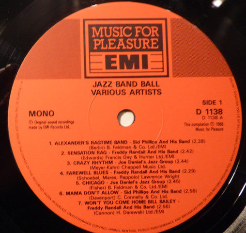 Jazz Band Ball - Jazz Band Ball - Double Lp