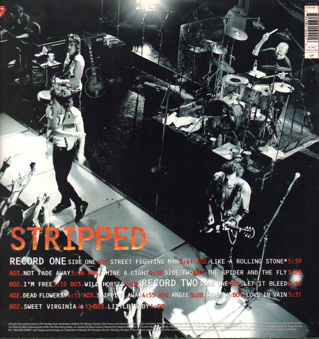 Rolling Stones - Stripped - Double Lp