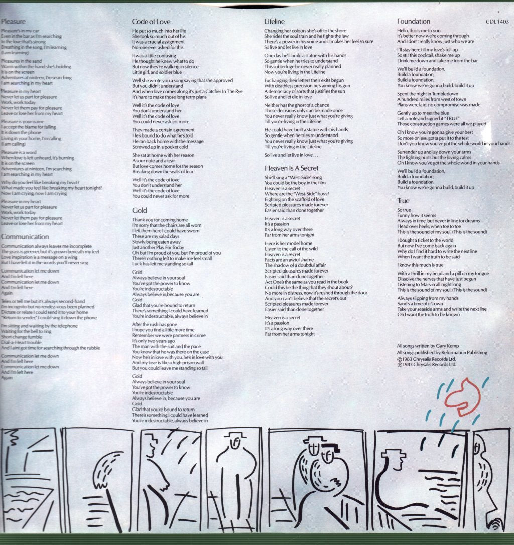 Spandau Ballet - True - Lp