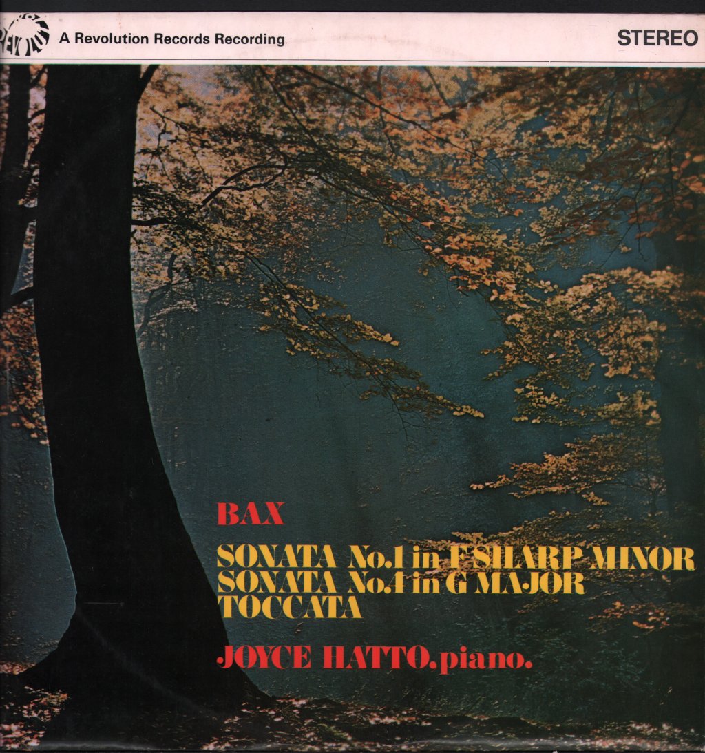 Joyce Hatto - Bax Sonatas - Lp