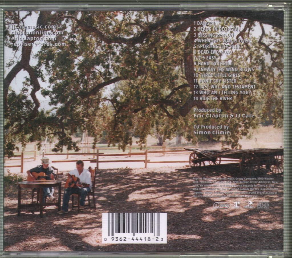JJ Cale & Eric Clapton - Road To Escondido - Cd