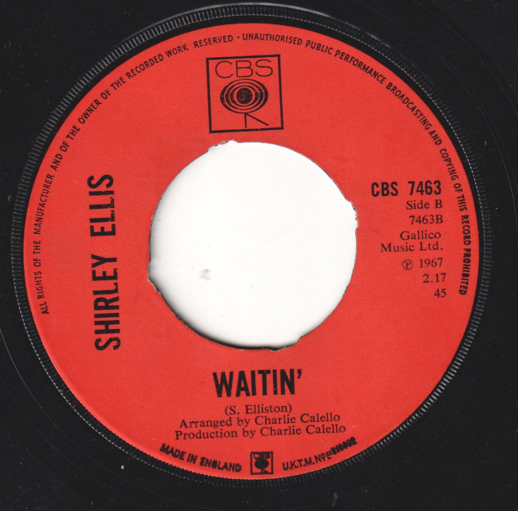 Shirley Ellis - Soul Time - 7 Inch
