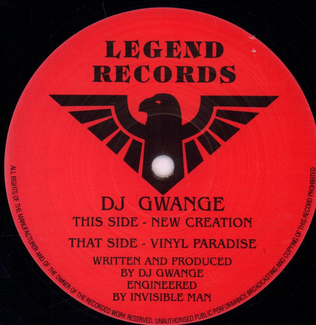 DJ Gwange - New Creation - 12 Inch