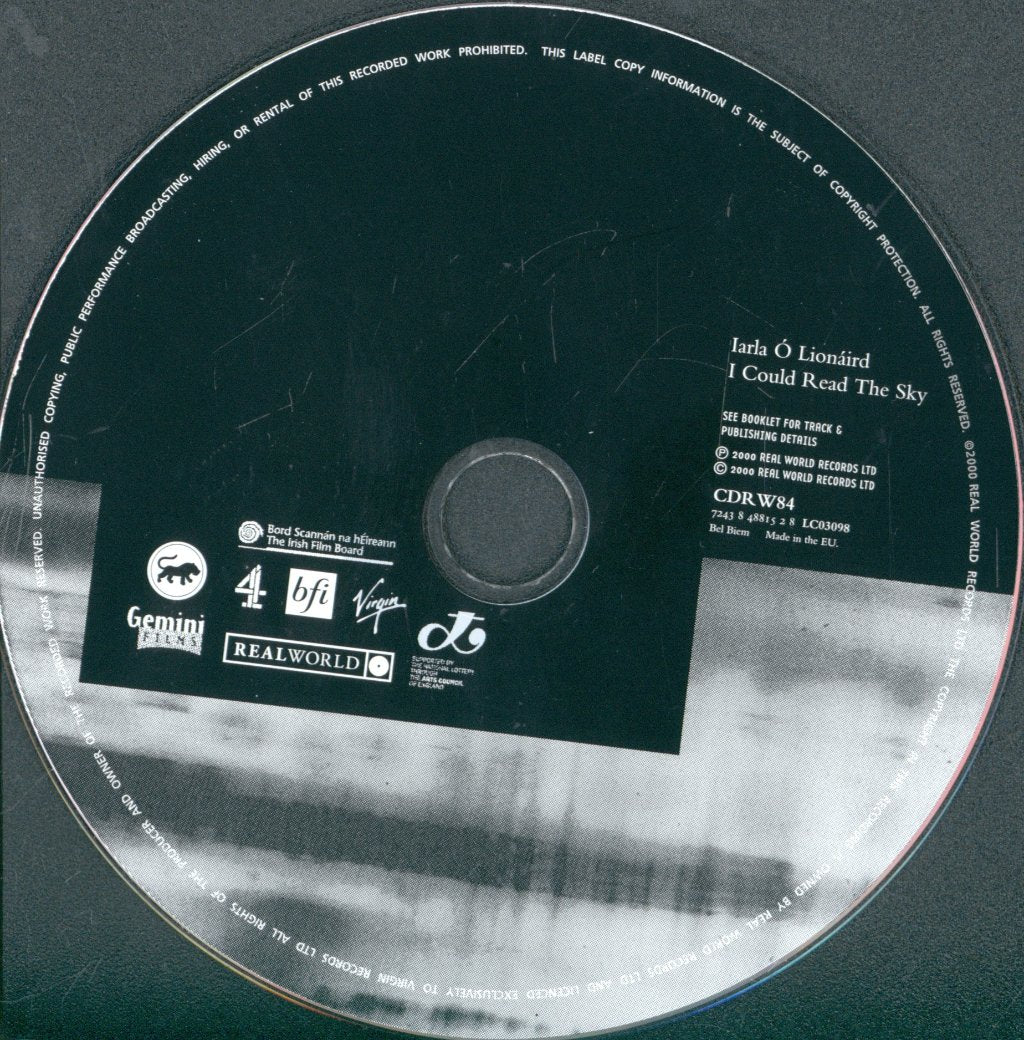 Iarla O Lionaird - I Could Read The Sky - Cd
