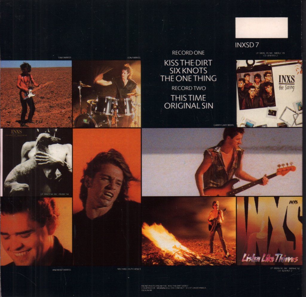 INXS - Kiss The Dirt - Double 7 Inch