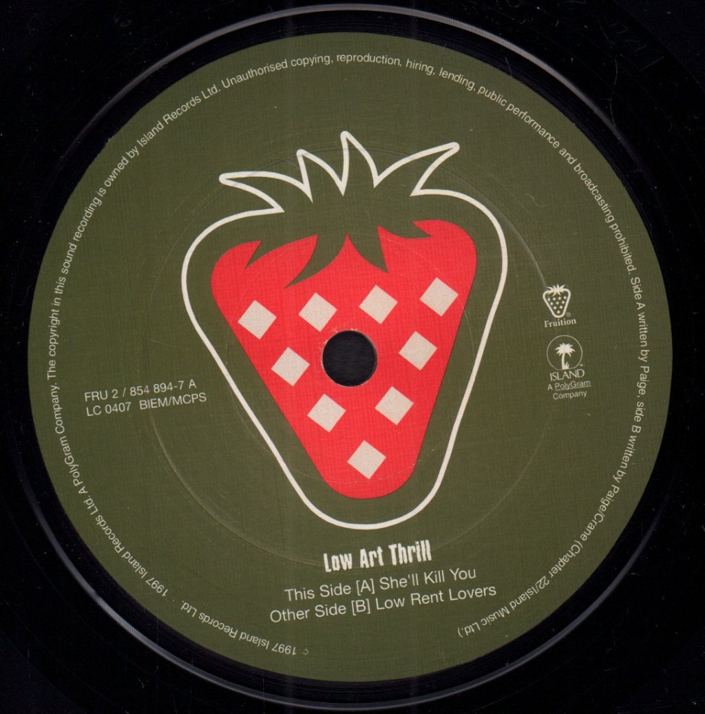 Low Art Thrill - She'll Kill You - 7 Inch