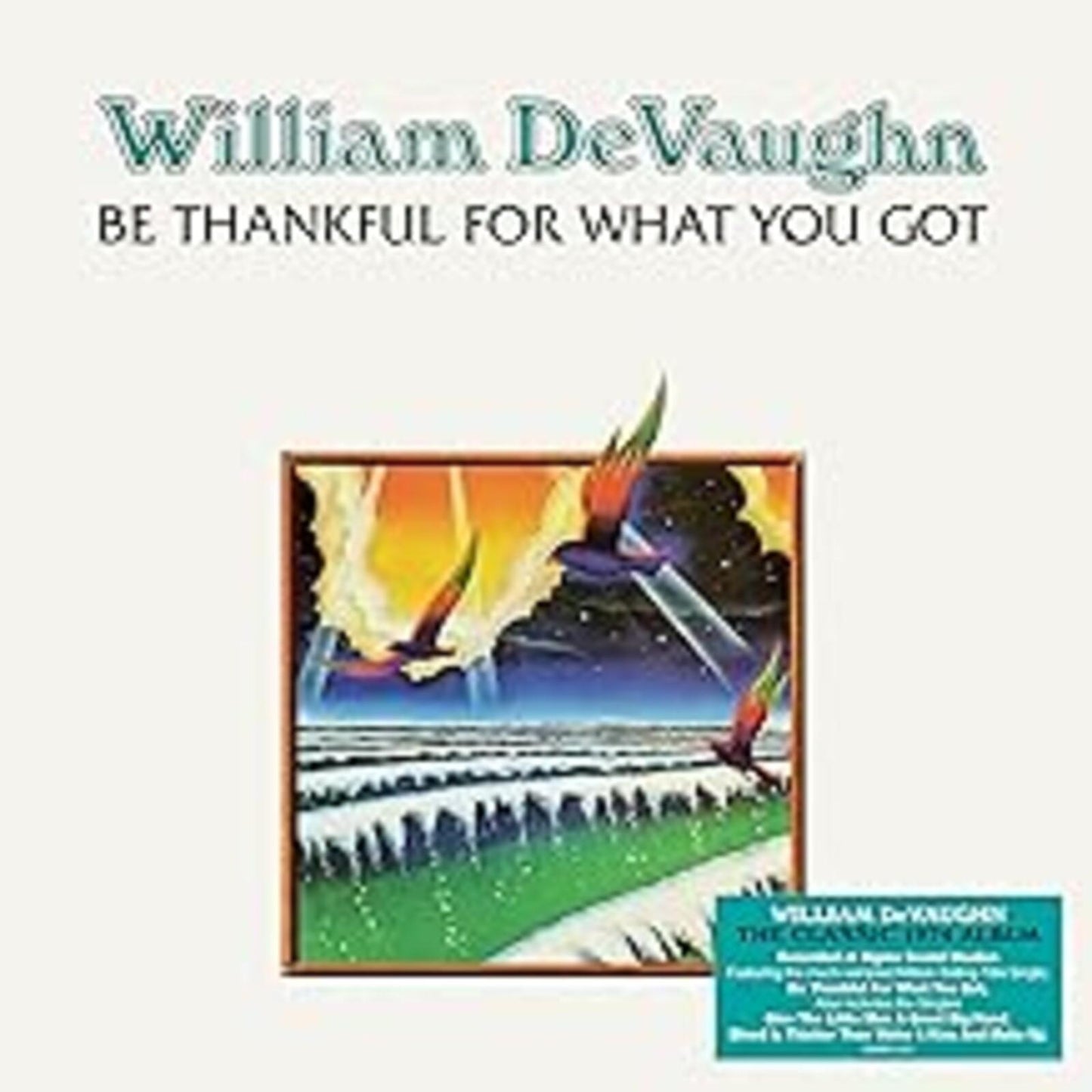 William Devaughn - Be Thankful For What You Got - Lp