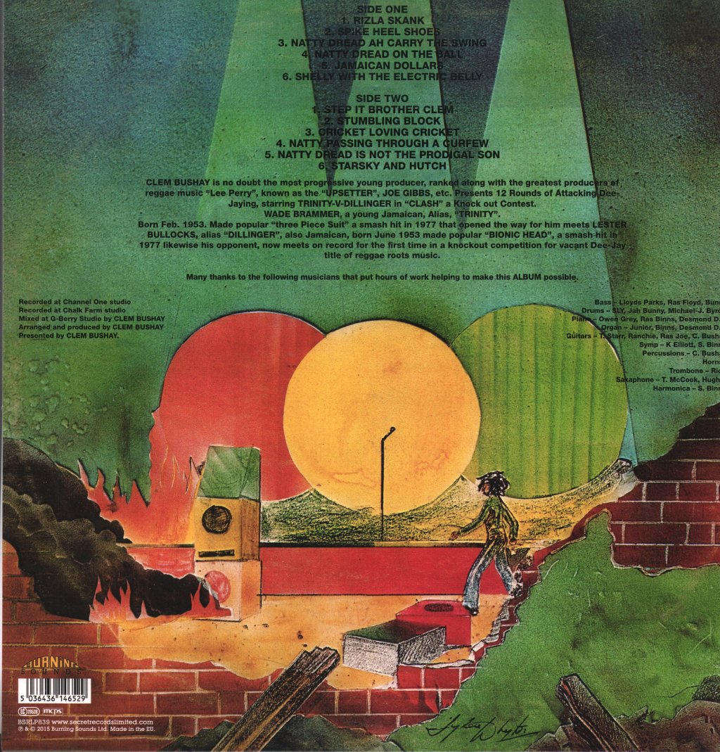 Dillinger Vs Trinity - Clash - Lp