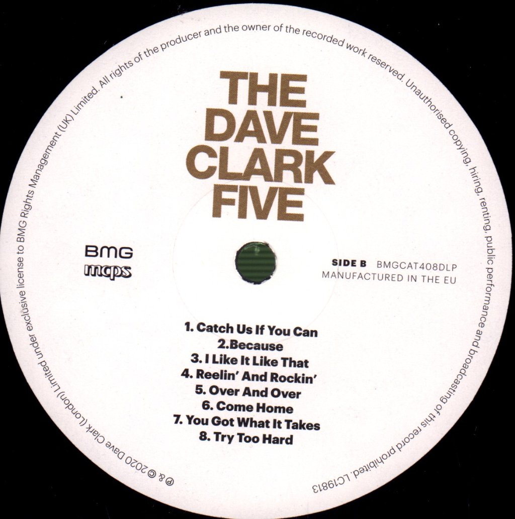 Dave Clark Five - All The Hits - Double Lp