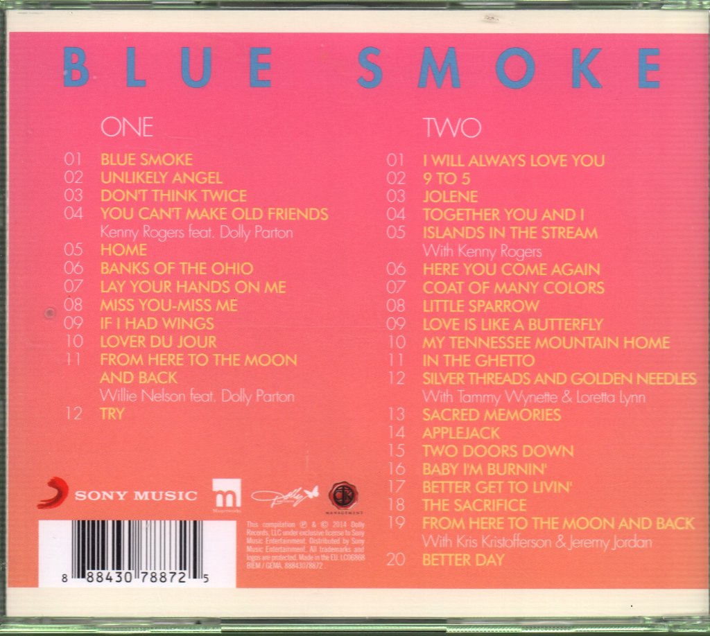 Dolly Parton - Blue Smoke / The Best Of - Double Cd