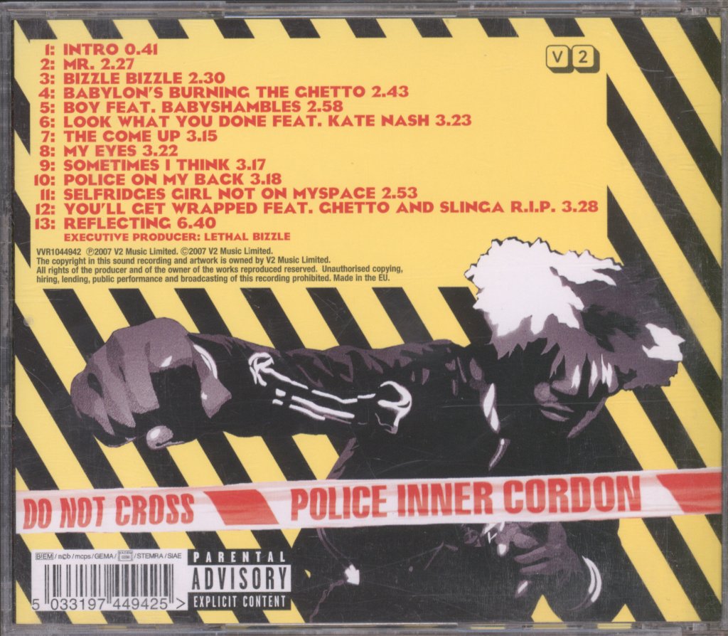 Lethal Bizzle - Back To Bizznizz - Cd