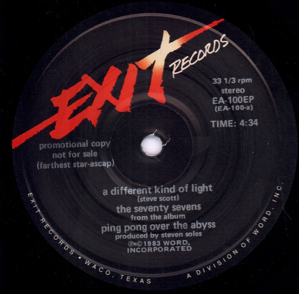 Seventy Sevens / Undercover - Ping Pong Over The Abyss / closer to you - 7 Inch