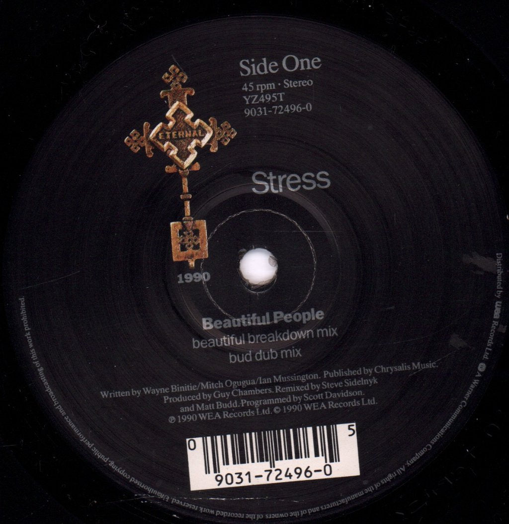 Stress (90'S Group) - Beautiful People - 12 Inch