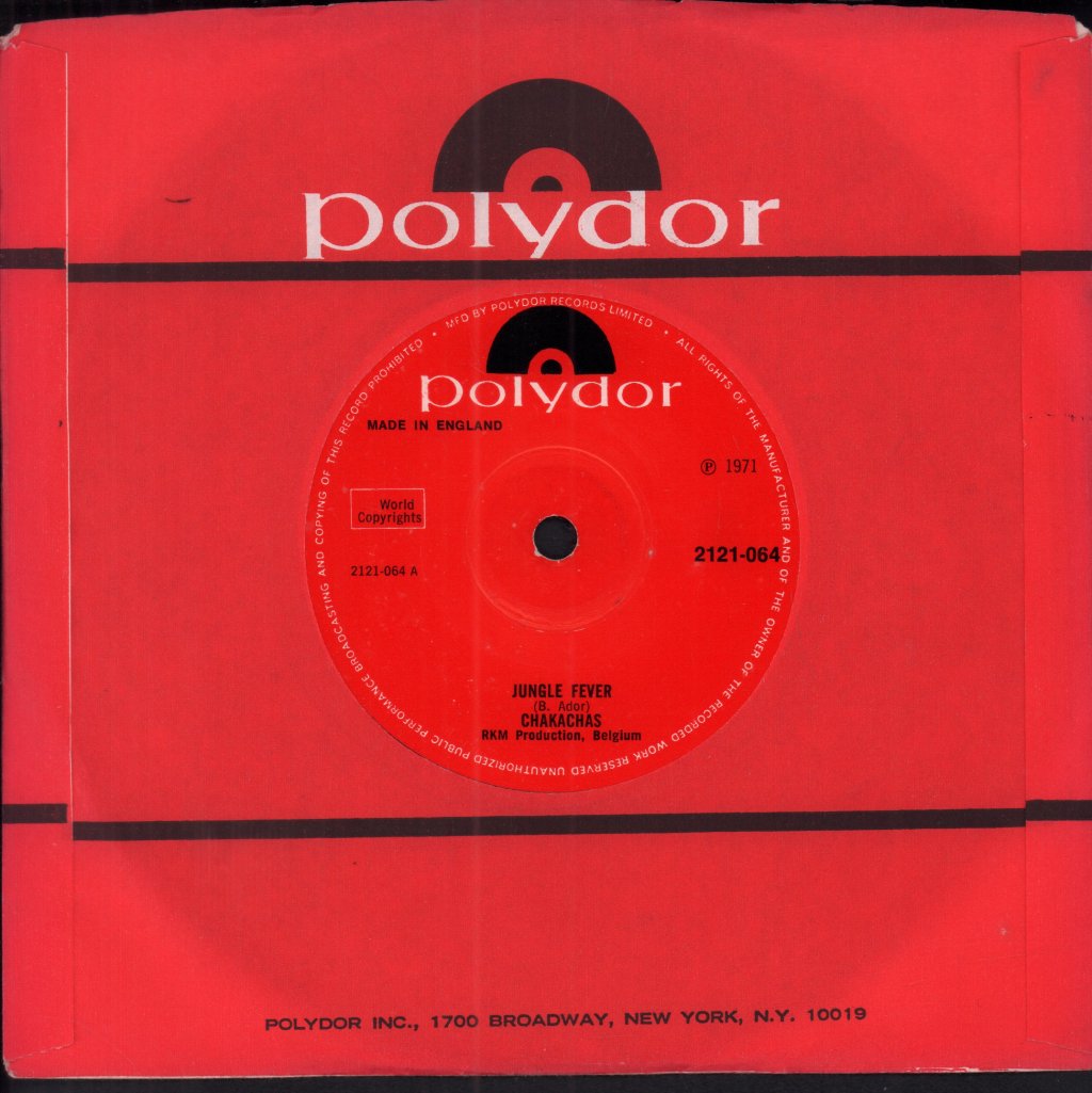 Chakachas - Jungle Fever - 7 Inch