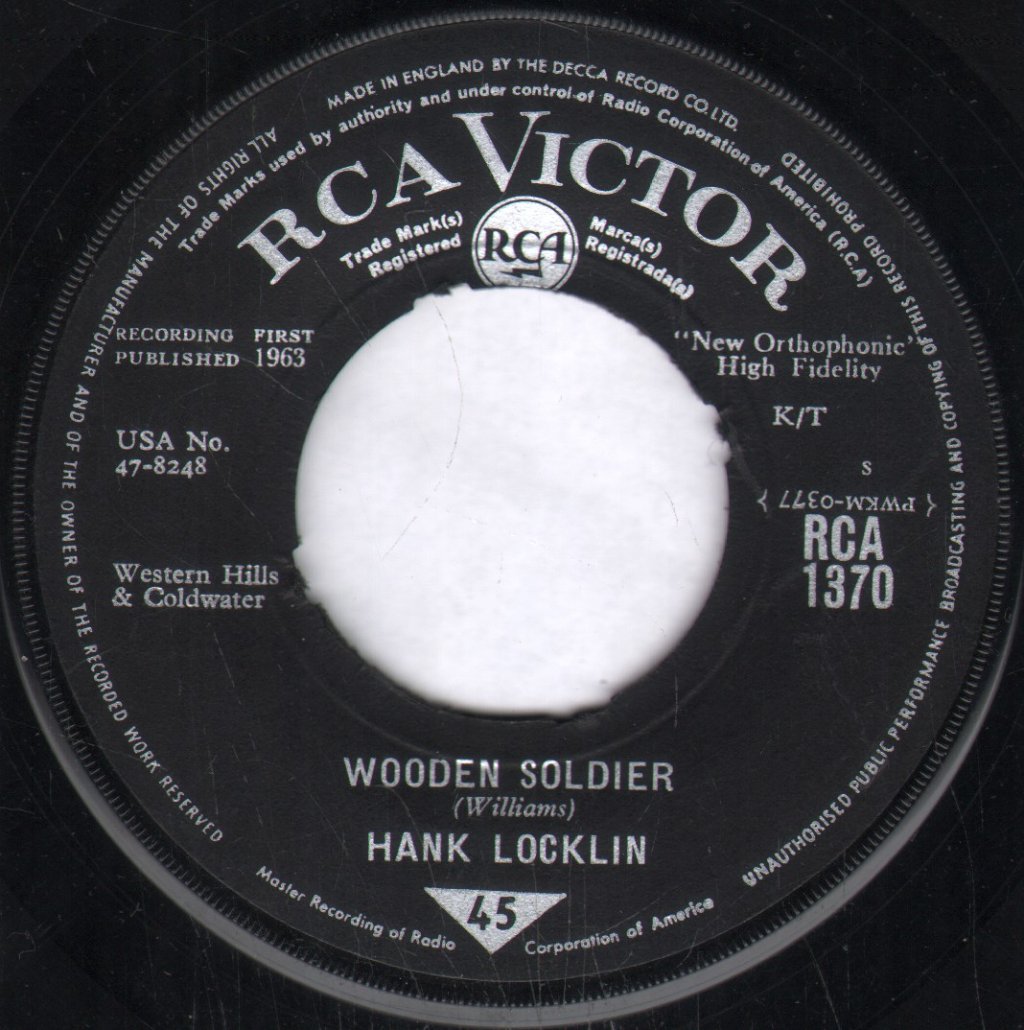 Hank Locklin - Wooden Soldier - 7 Inch