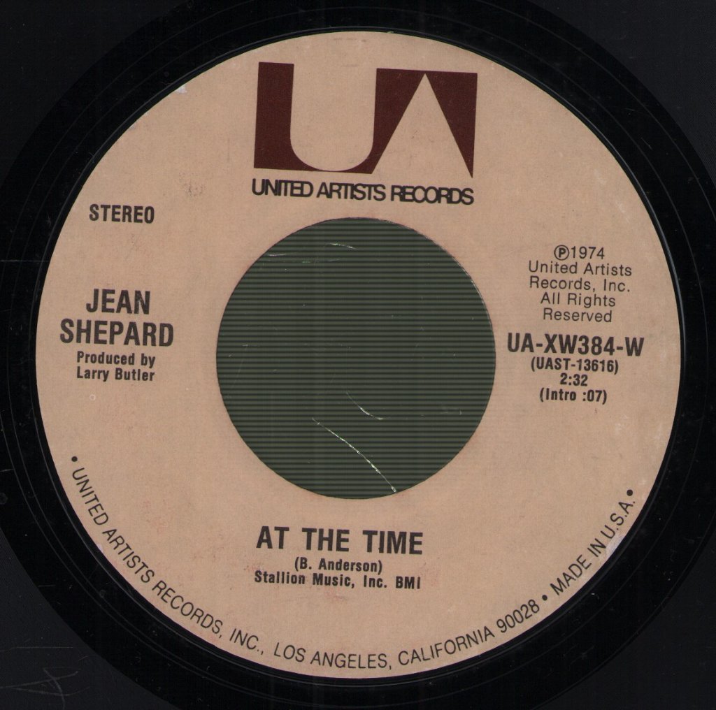 Jean Shepard - At The Time - 7 Inch