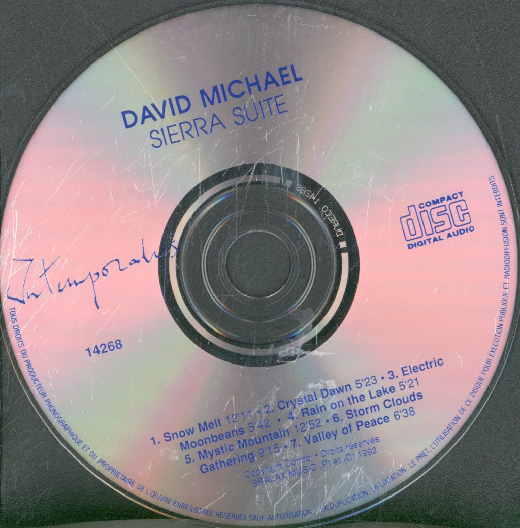 David Michael - Sierra Suite ● Cithare Solo - Cd
