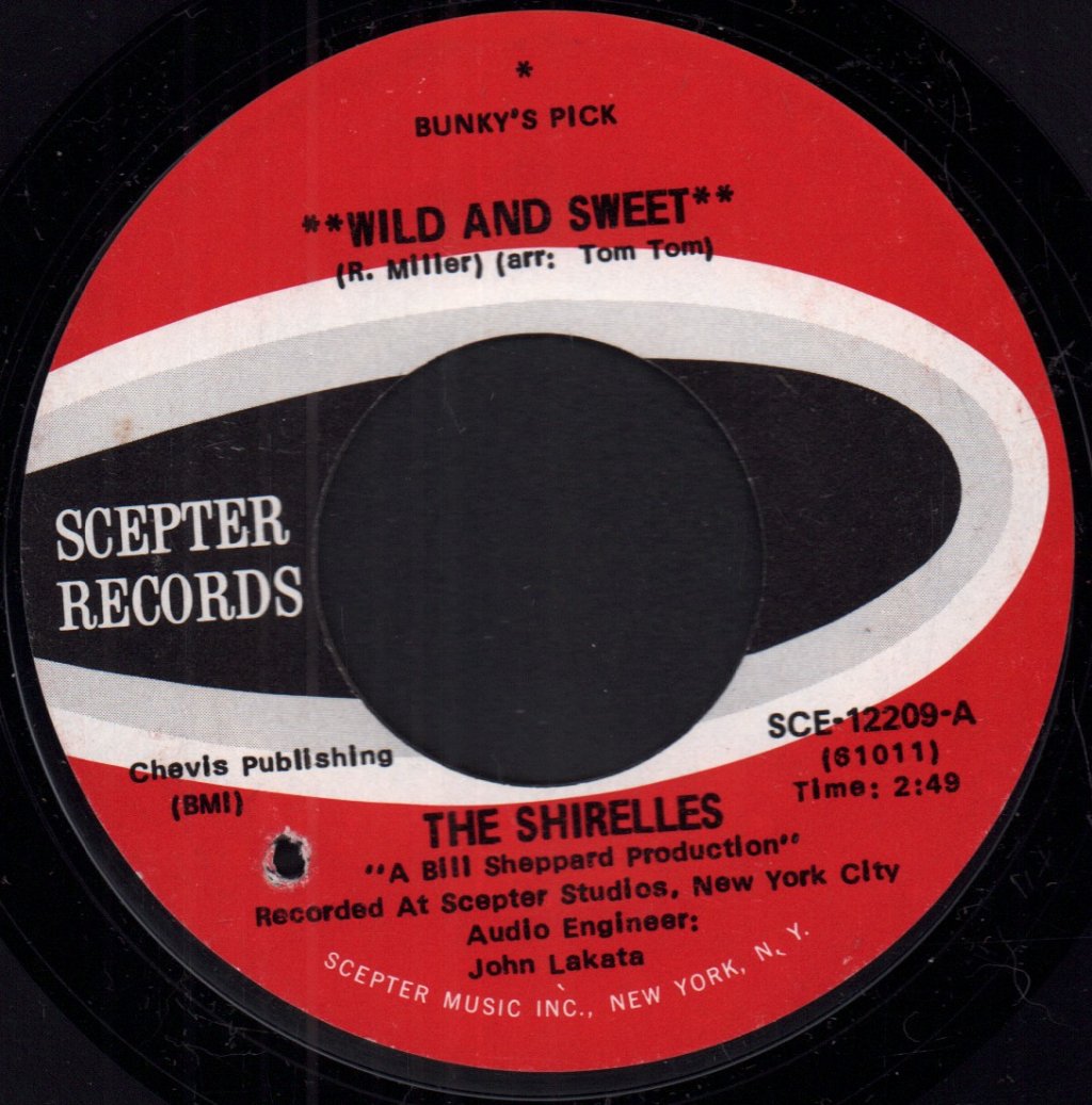 Shirelles - Wild And Sweet - 7 Inch