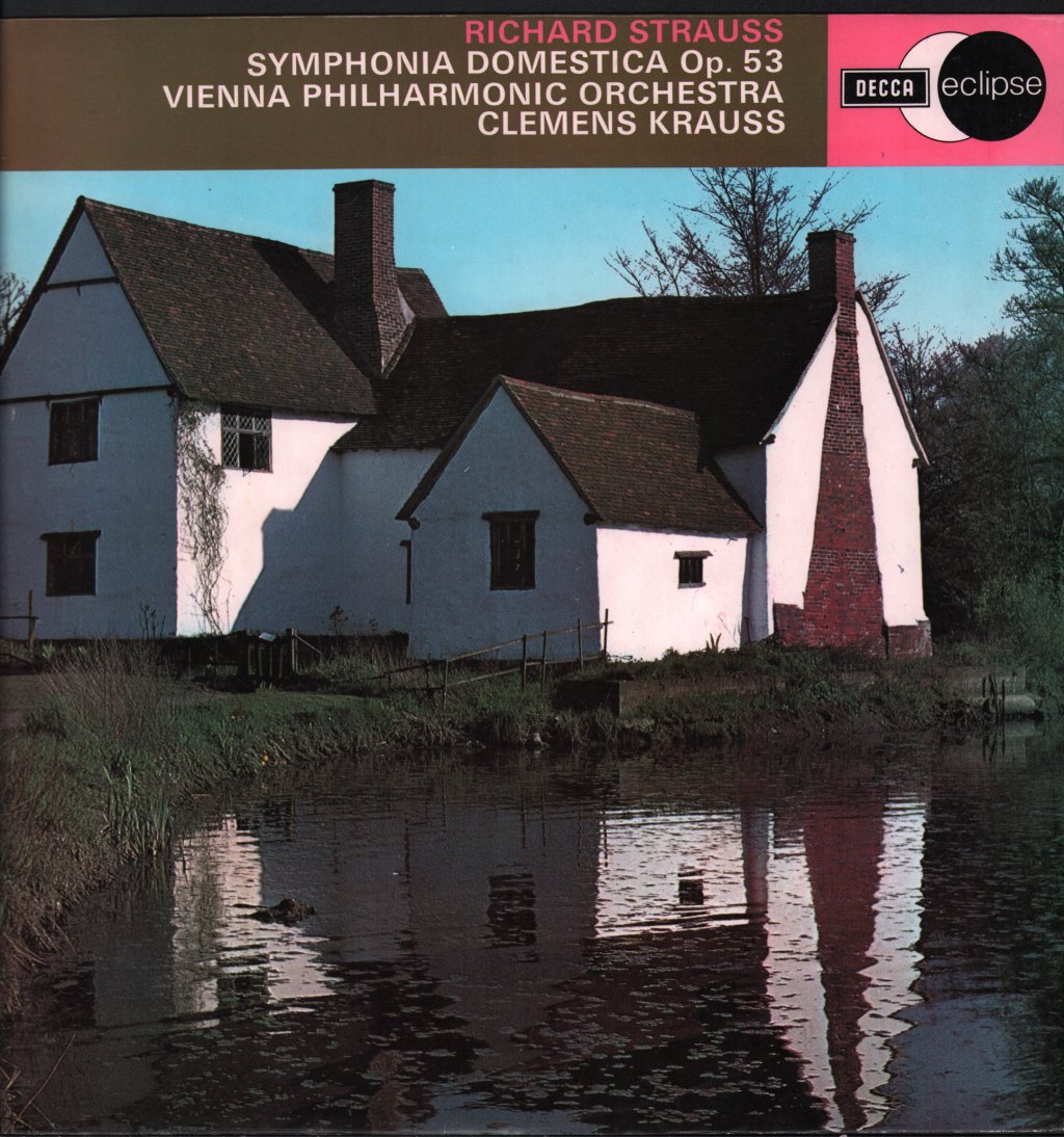 Clemens Krauss / Vienna Philharmonic Orchestra - Richard Strauss - Symphonia Domestica Op. 53 - Lp