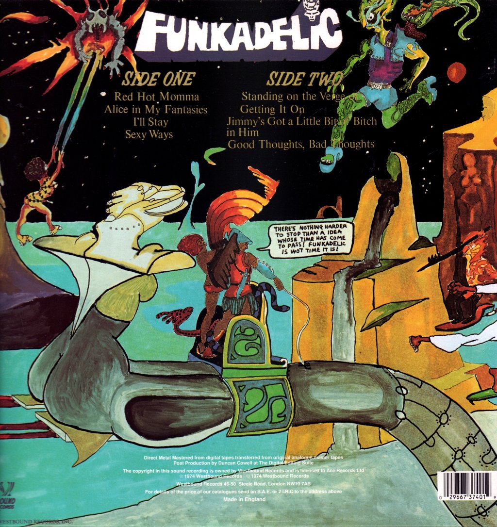 Funkadelic - Standing On The Verge Of Getting It On - Lp