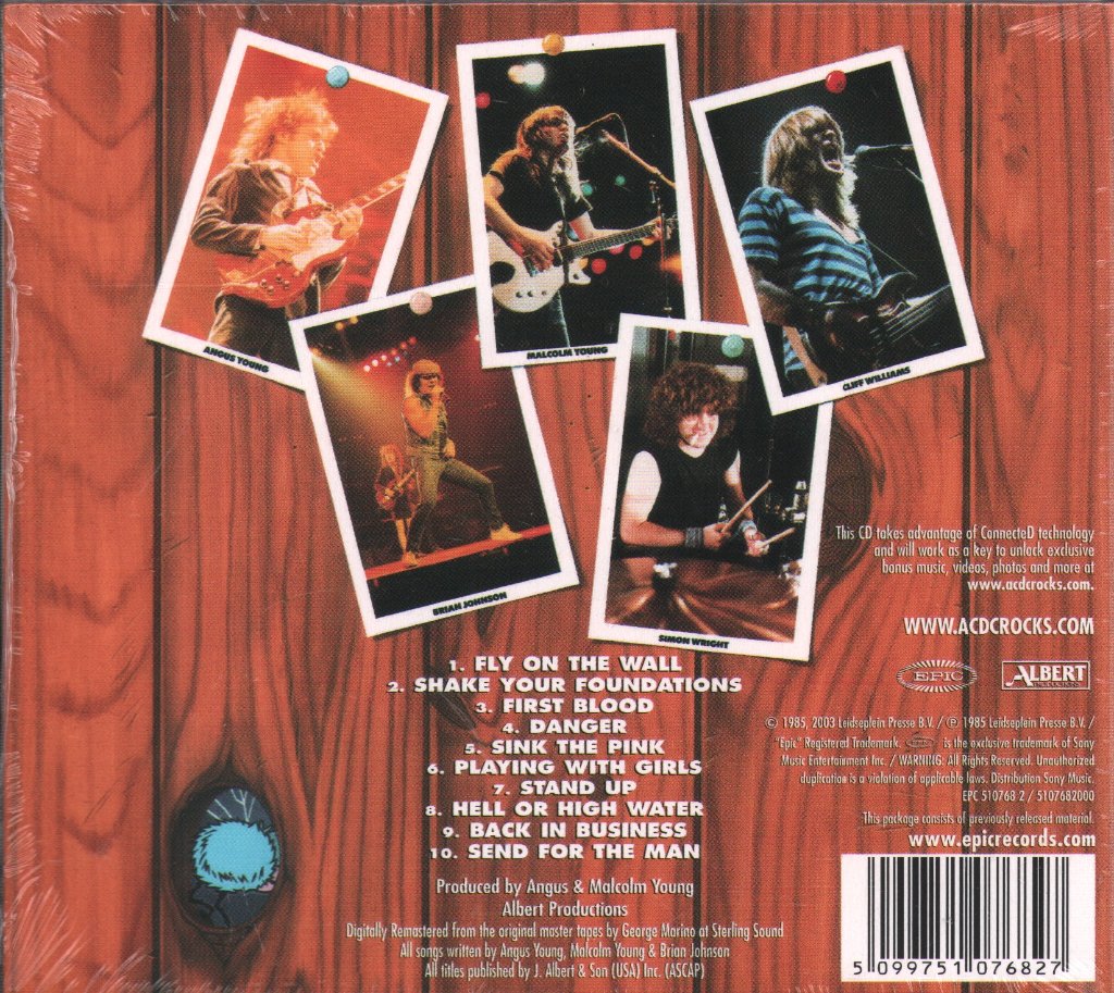 AC/DC - Fly On the Wall - Cd