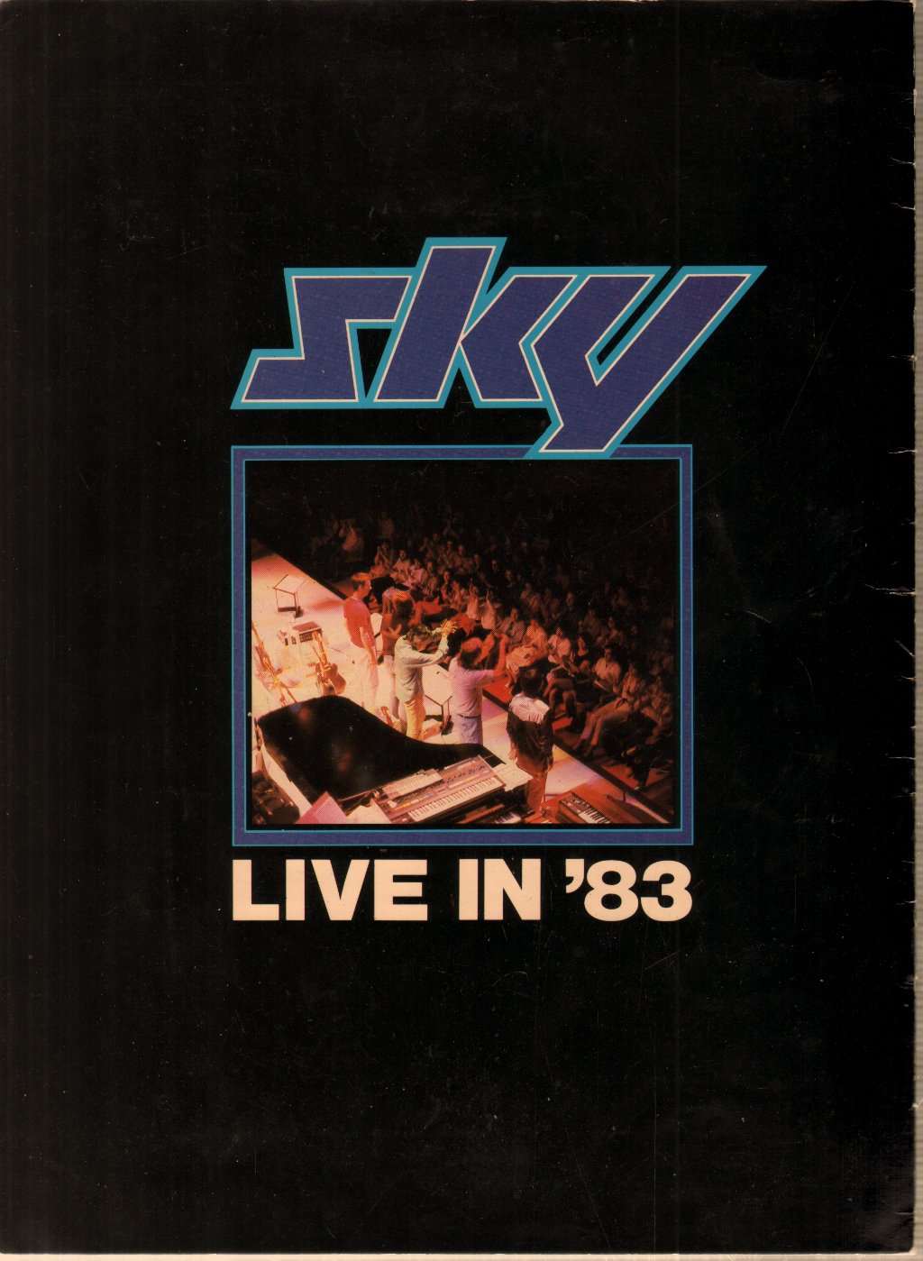 Sky - Live In 83 - Tour Programme