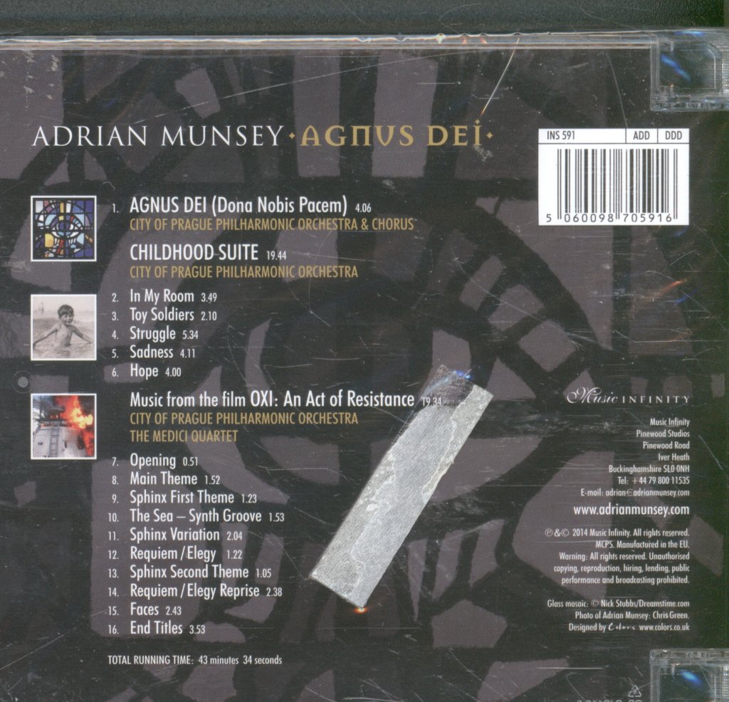 Adrian Munsey - Agnus Dei - Cd
