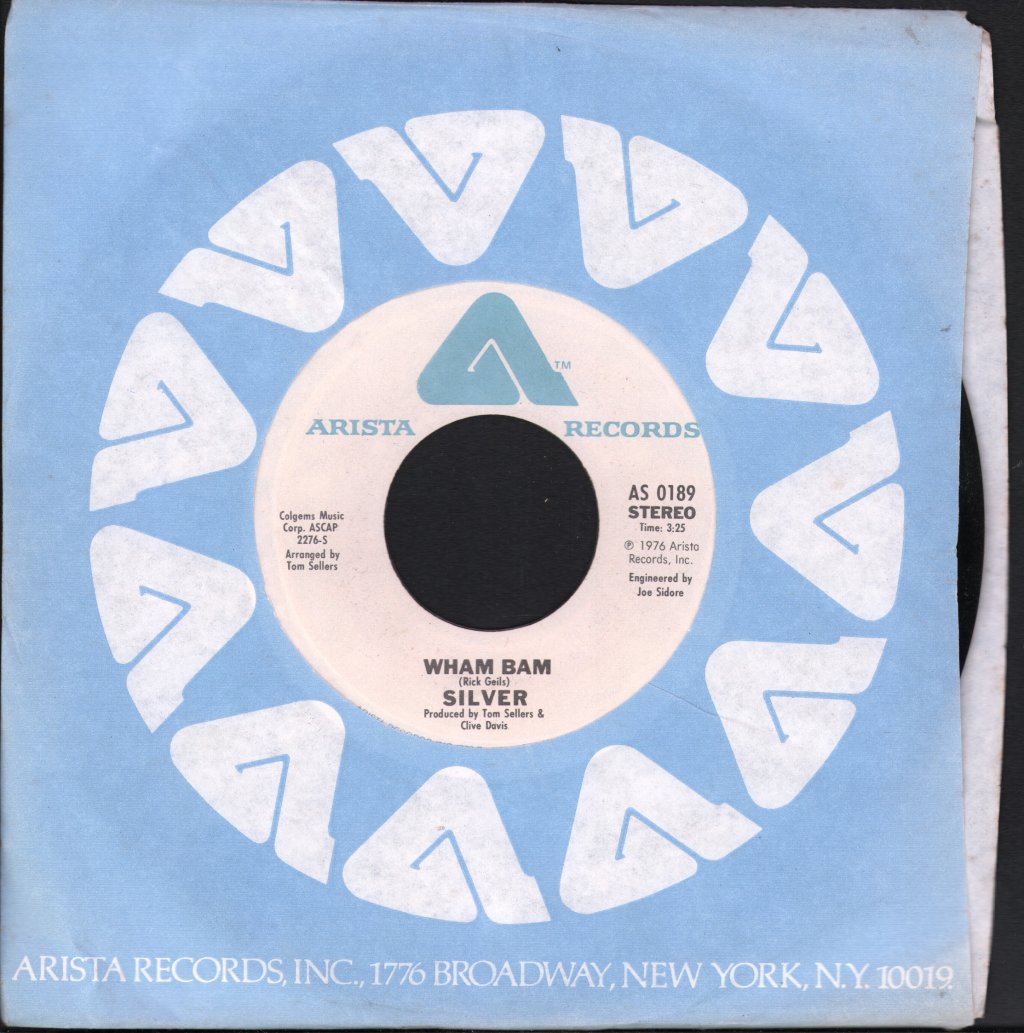 Silver (70'S Group) - Wham Bam - 7 Inch