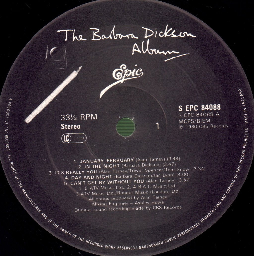 Barbara Dickson - Album - Lp