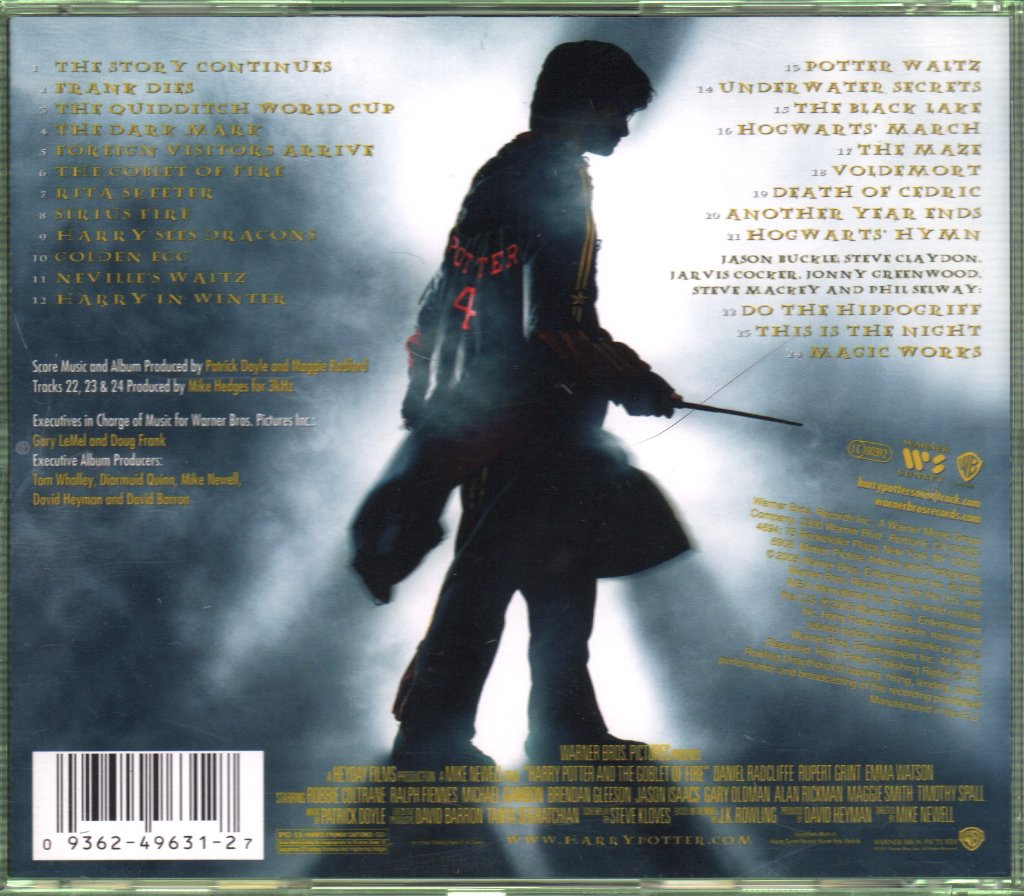 Patrick Doyle - Harry Potter And The Goblet Of Fire (Original Motion Picture Soundtrack) - Cd