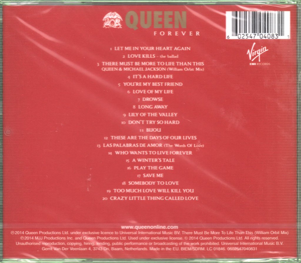 Queen - Forever - Cd