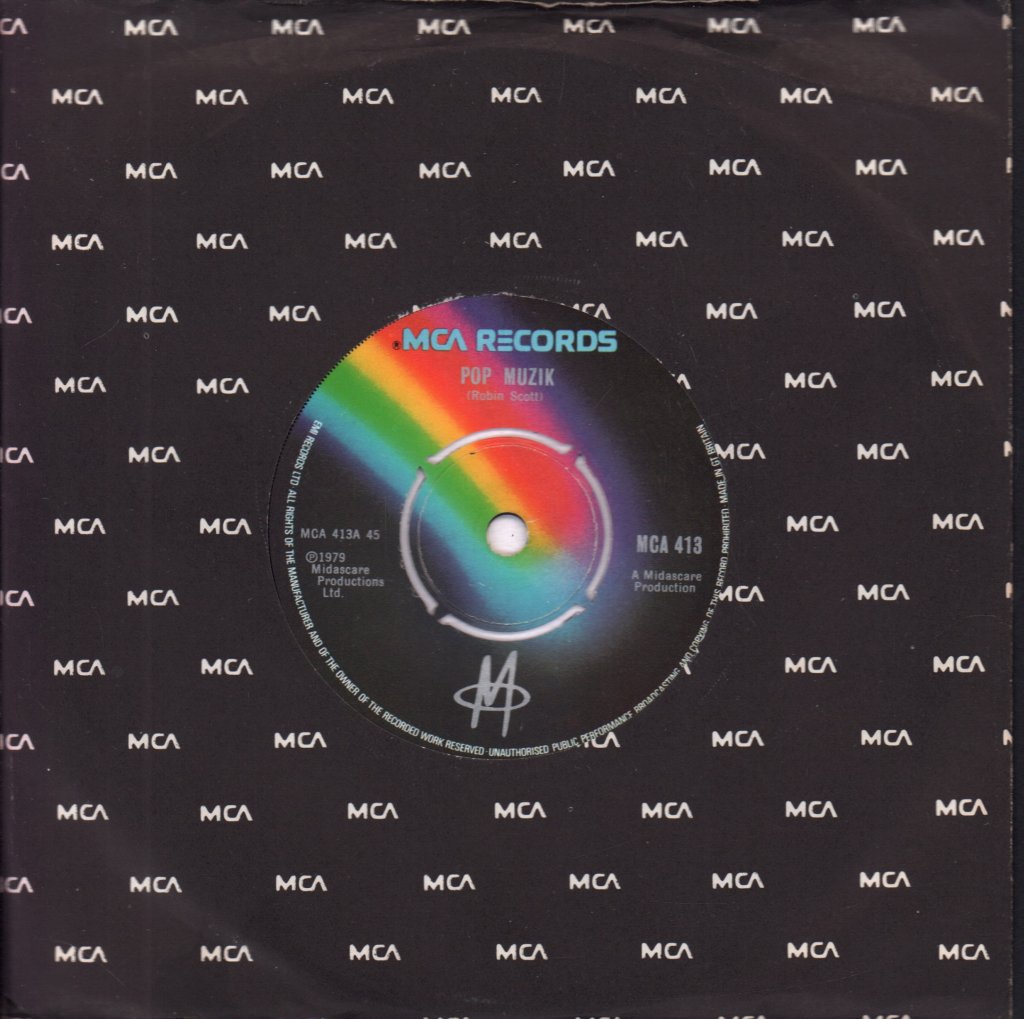 M - Pop Muzik - 7 Inch