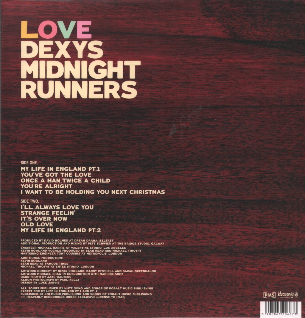 Dexys Midnight Runners - LOVE - Lp